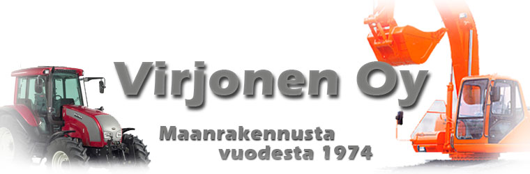 Virjonen Oy - maanrakennusta